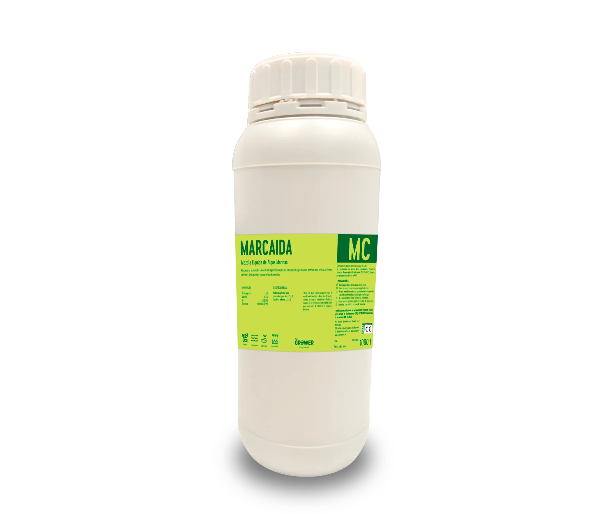Marcaida - Mezcla Líquida de Algas Marinas de origen vegetal